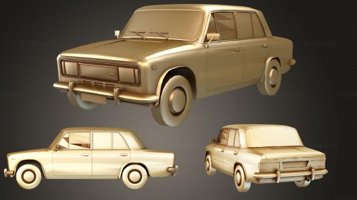 Vehicles (Seat 124 D, CARS_3404) 3D models for cnc